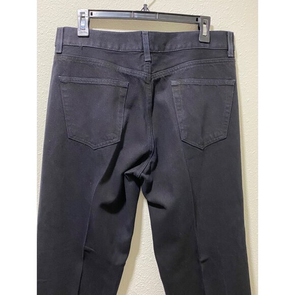 Roebuck & Co Relaxed Black Jeans Men’s 32x34 Straight Leg Cotton - Picture 7 of 13